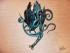 A wall wrought iron lamp  - Sunflower (SI0502)